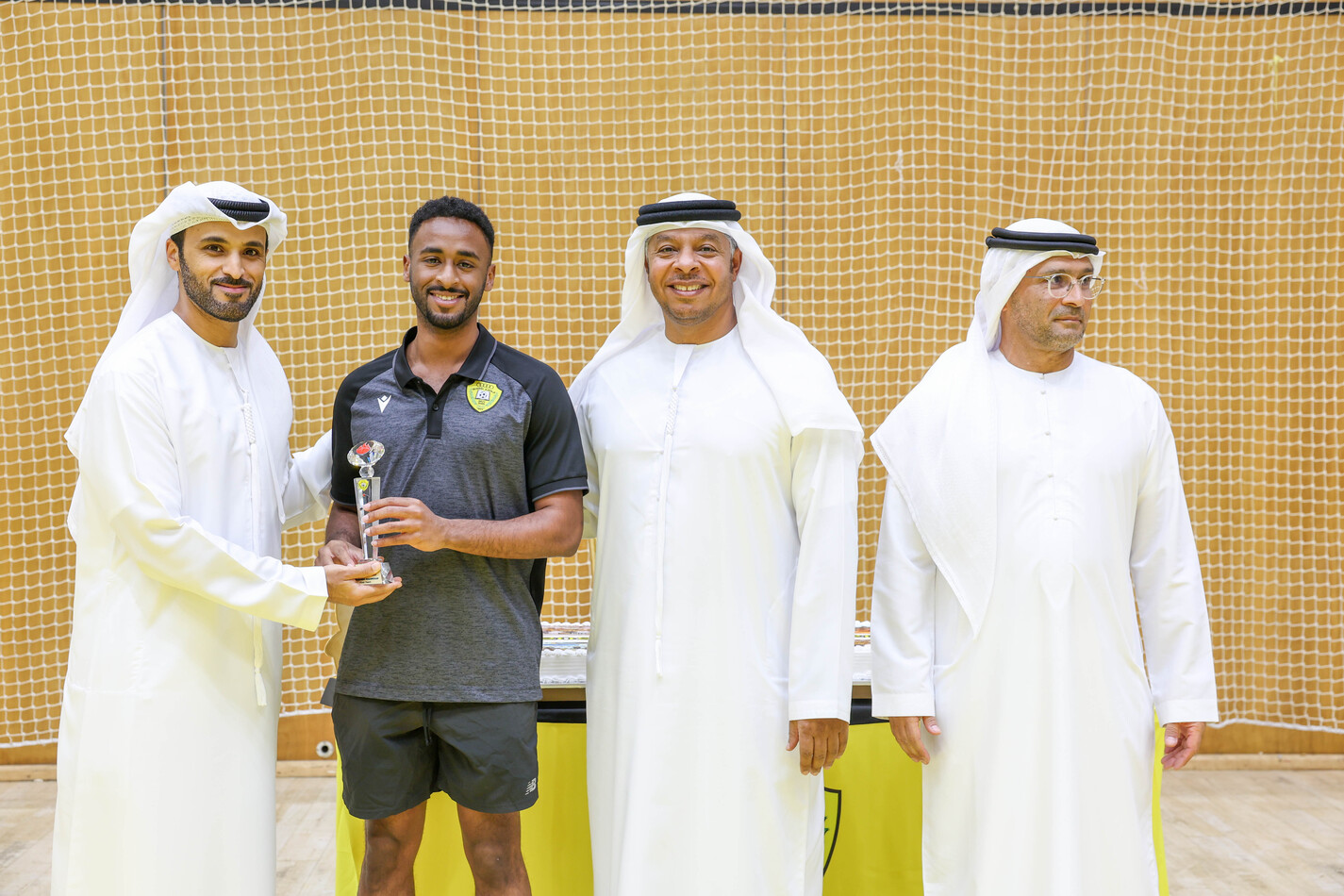 Al Wasl Company for Team and Individual Sports Honors Age Group Basketball Teams