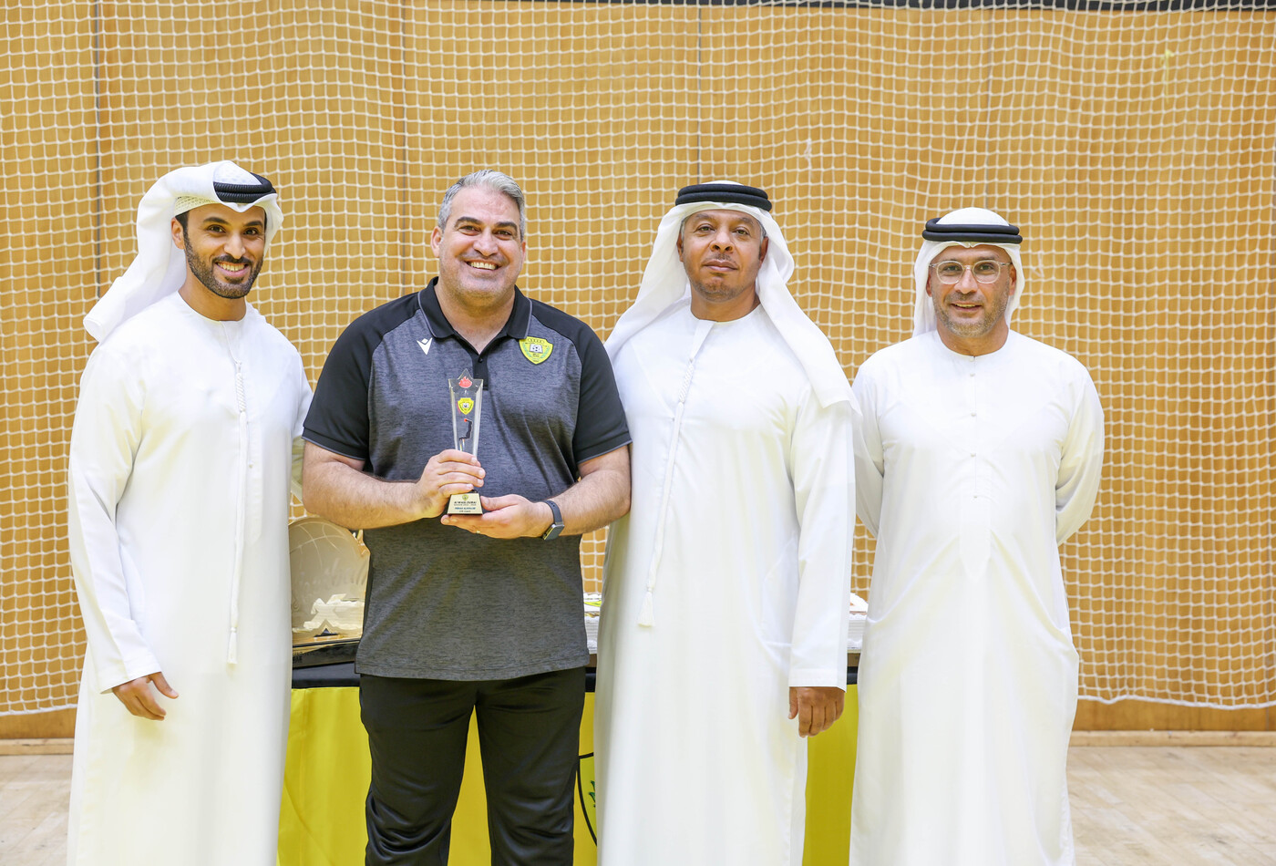 Al Wasl Company for Team and Individual Sports Honors Age Group Basketball Teams