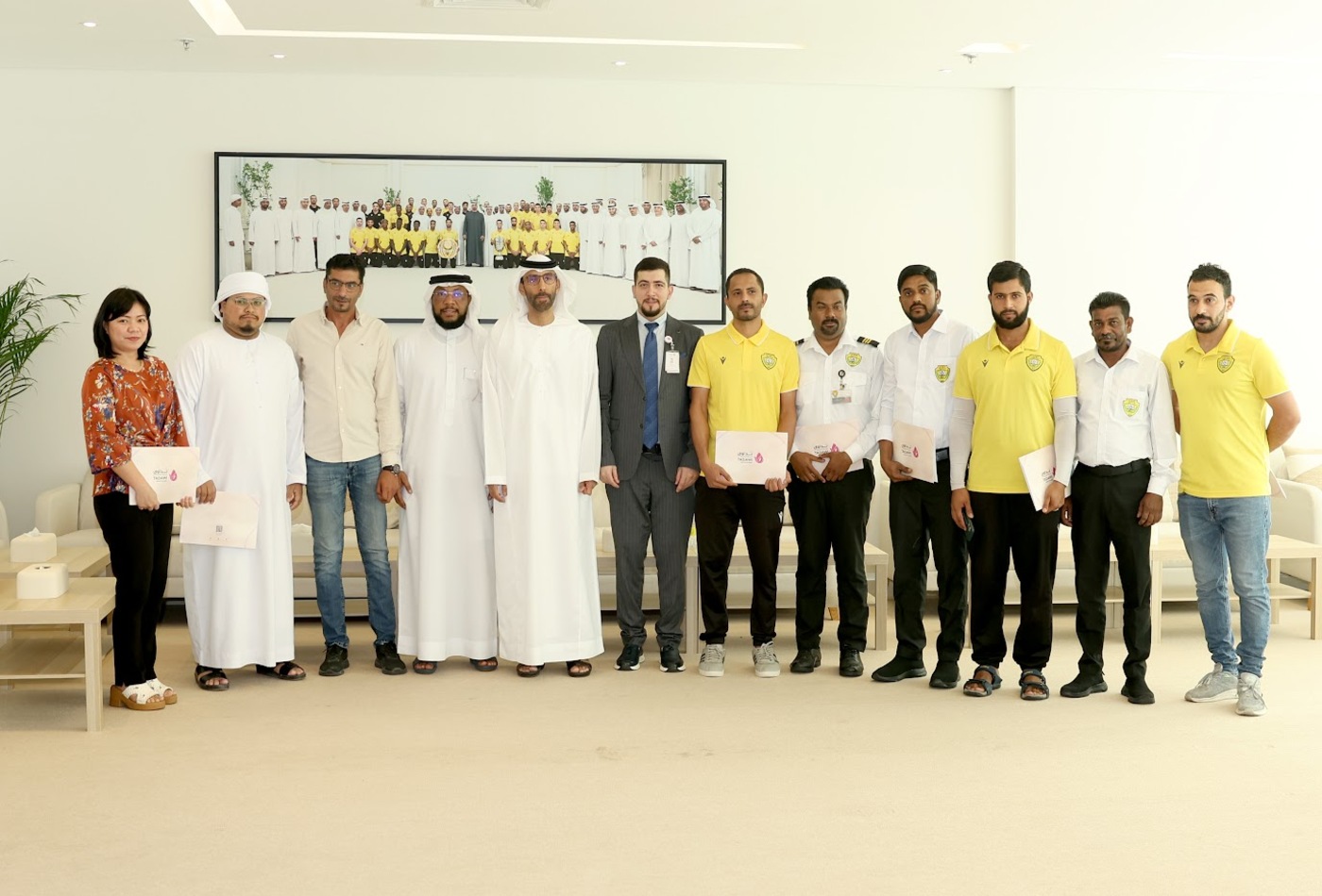 Al Wasl, Tadawi, and Al Wathba Insurance Honor Outstanding Club Workers and Staff
