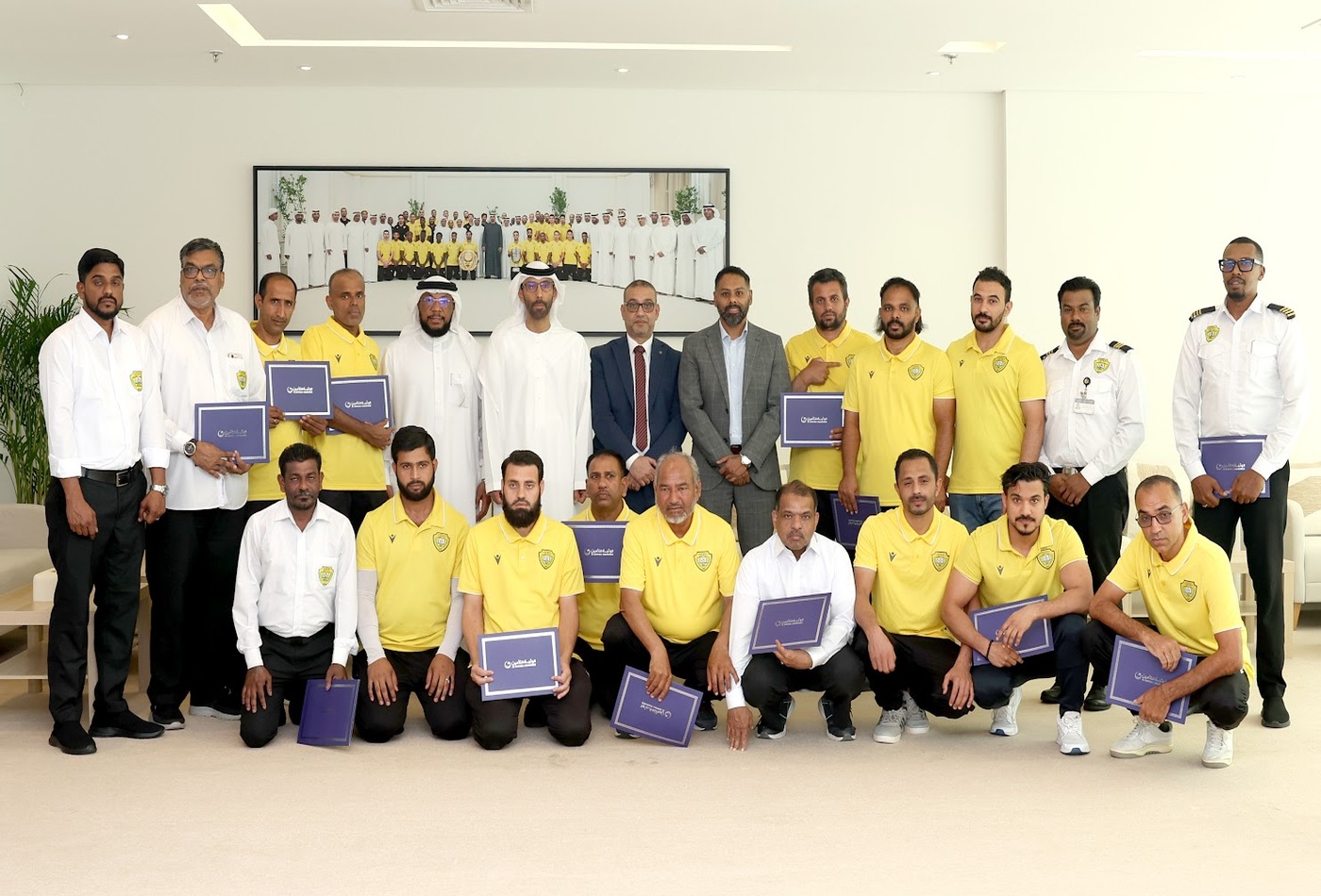 Al Wasl, Tadawi, and Al Wathba Insurance Honor Outstanding Club Workers and Staff