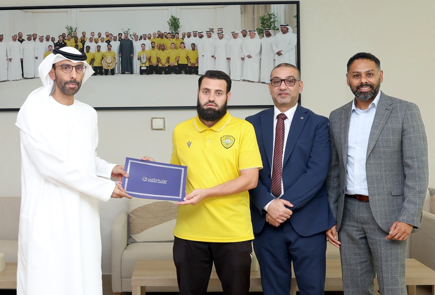 Al Wasl, Tadawi, and Al Wathba Insurance Honor Outstanding Club Workers and Staff