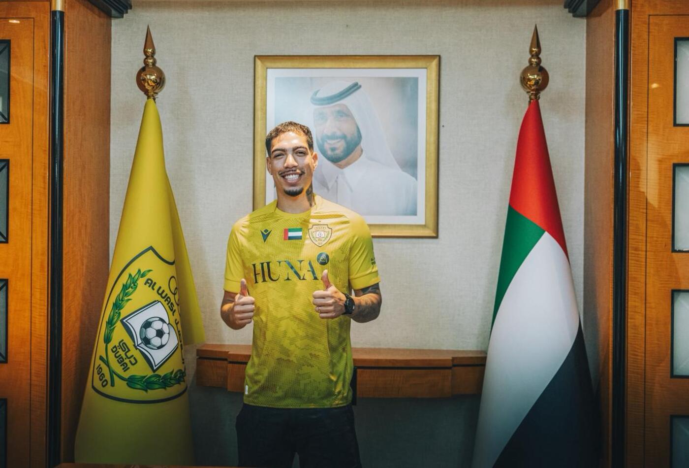 Al Wasl signs Brazilian left-back Hugo Neto