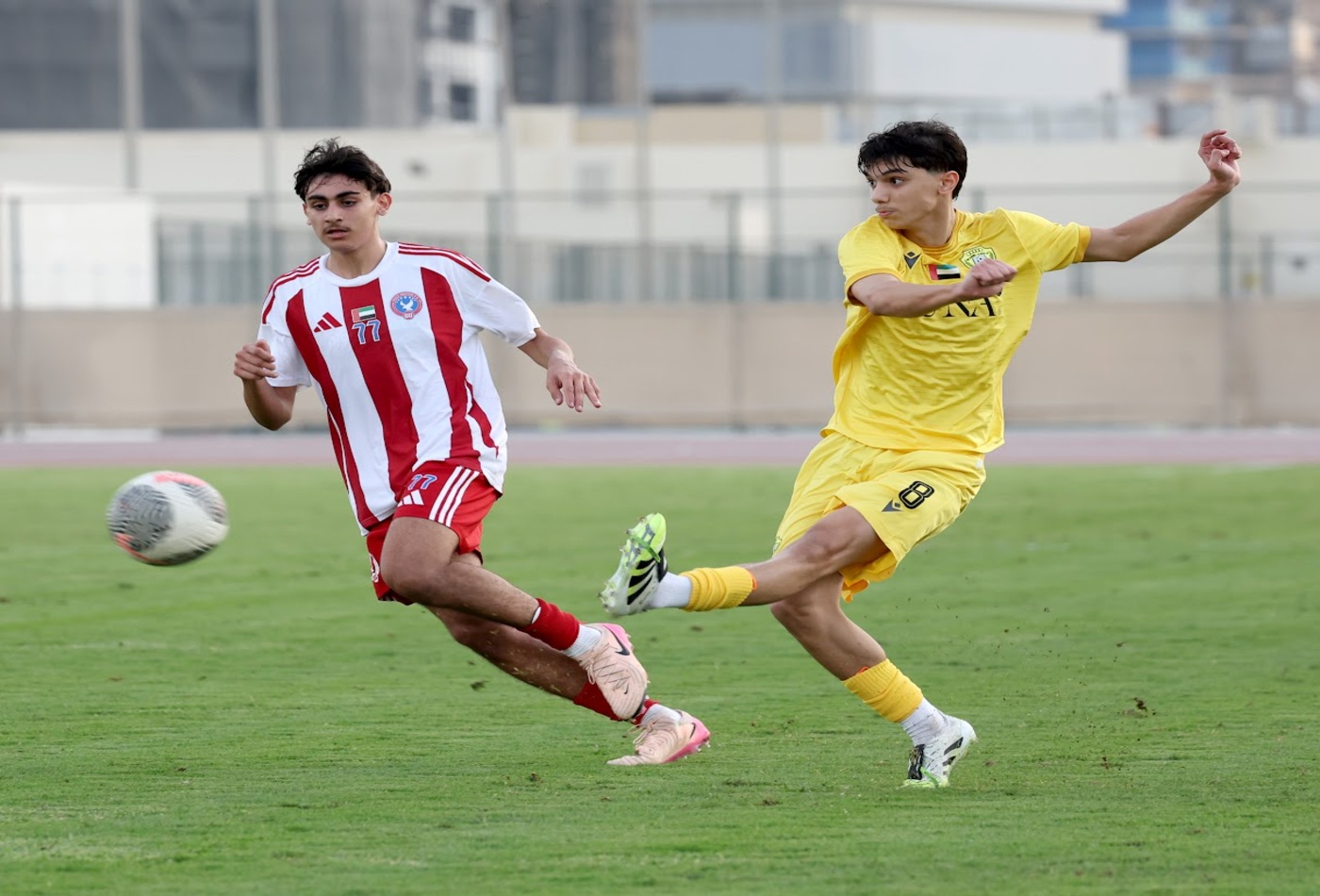 Weekly Results of Al Wasl Academy Teams in Age-Group Competitions
