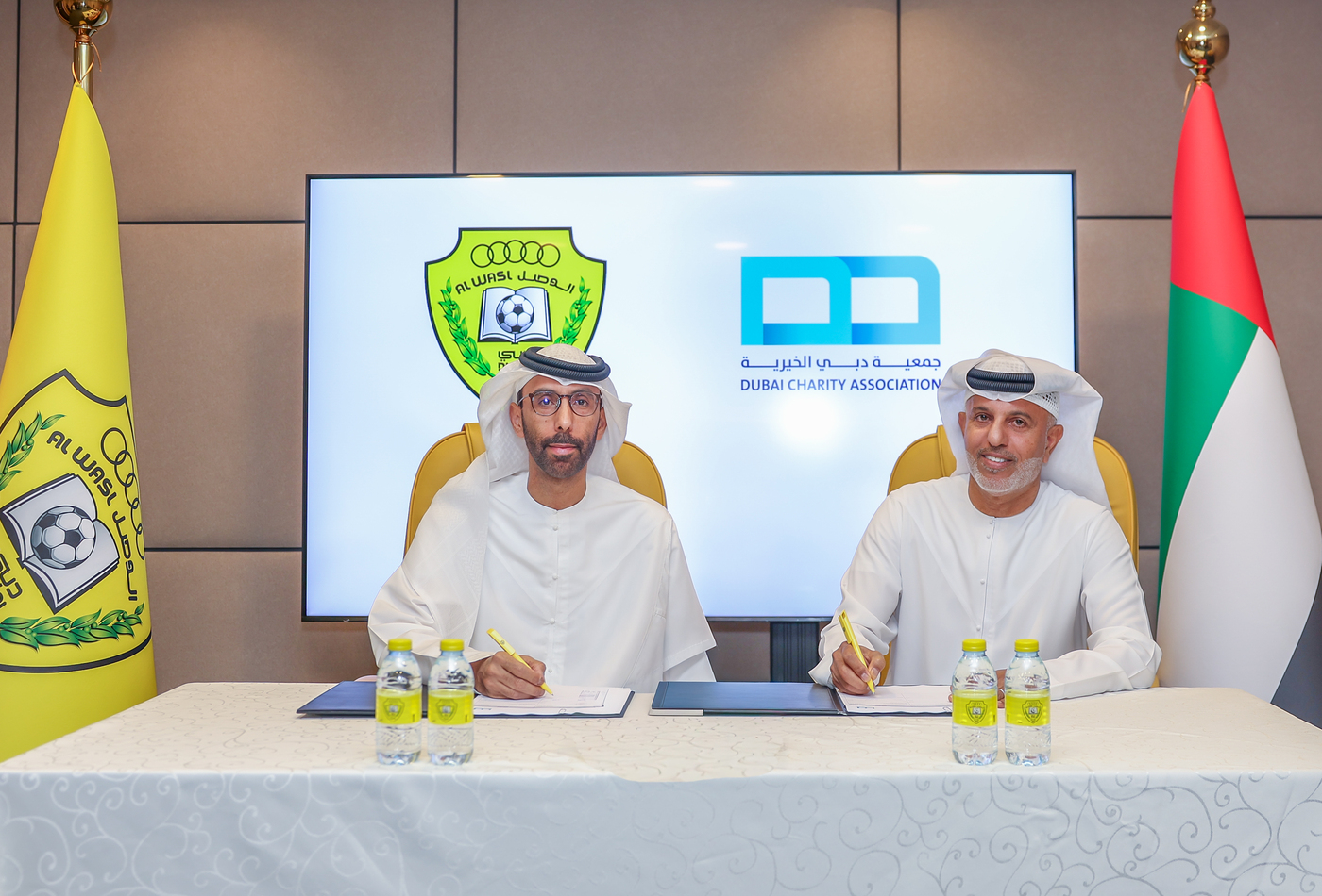 Al Wasl and Dubai Charity Association Sign a Cooperation Agreement to Enhance Humanitarian and Community Wor