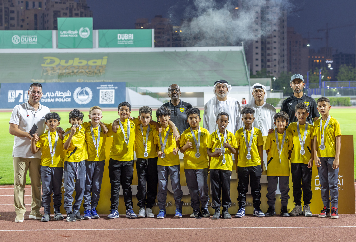 Al Wasl's "DOFA" Summer Tournament Champions Honored at Officers Club