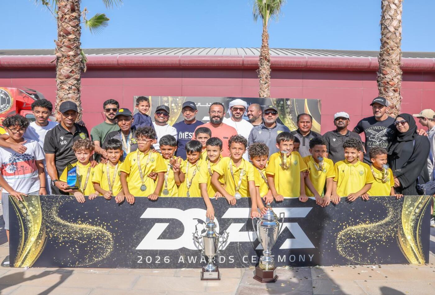 Al Wasl Shines in the Dubai Open Football Academies Championship “DOFA”