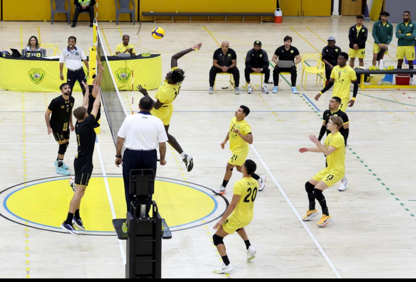 Al Wasl defeat Hatta in the Men’s Volleyball League