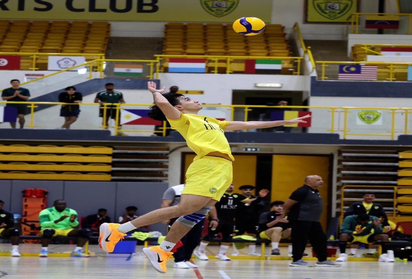 Al Wasl defeat Hatta in the Men’s Volleyball League