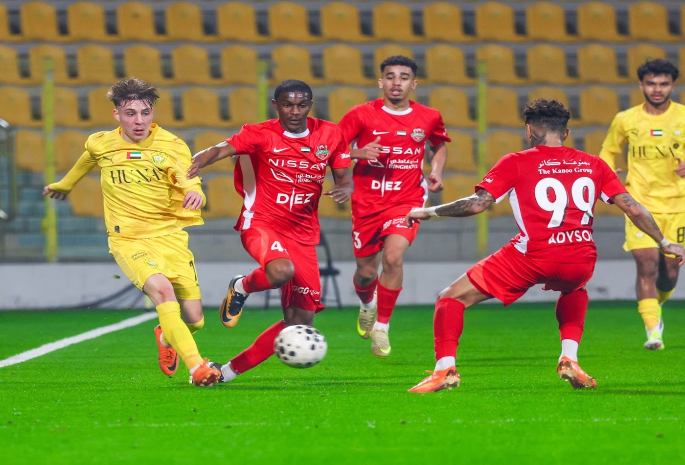 Al Wasl Draws 1–1 with Shabab Al Ahli in Pro League Under 23 Years