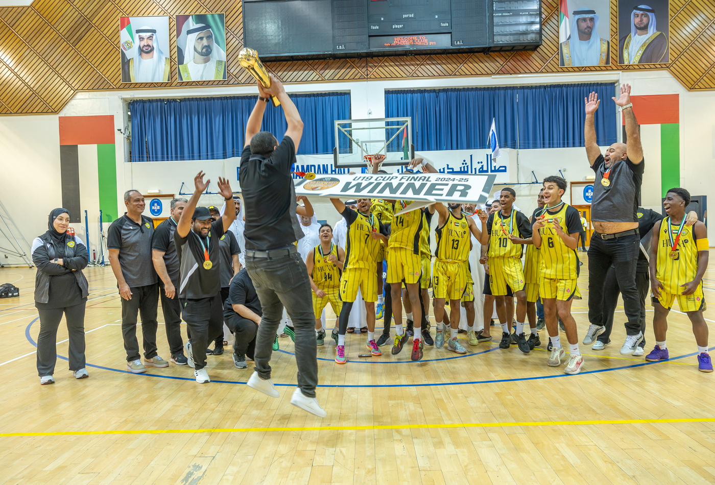 Al Wasl crowned champions of  Youth Basketball Cup