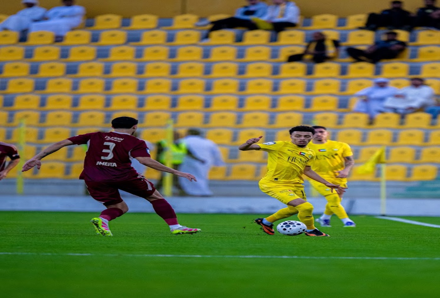 الوصل يحسم مواجهة الوحدة بهدف بالاسيوس