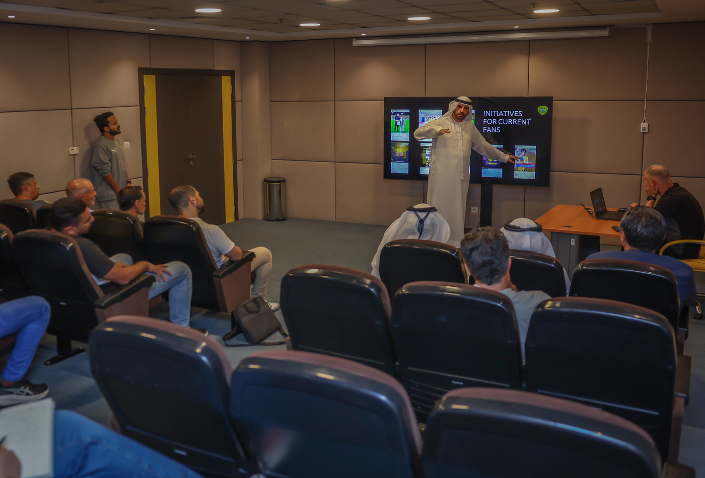 Launch of Football Companies Week at Al Wasl Club