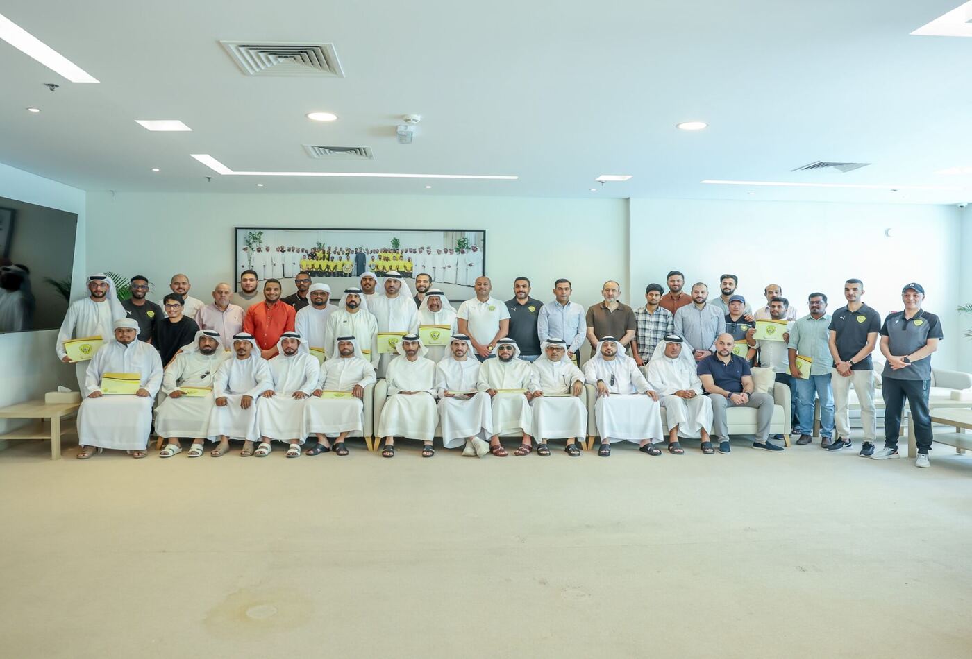 Distinguished Conclusion of the Football Companies Week Activities at Al Wasl Club