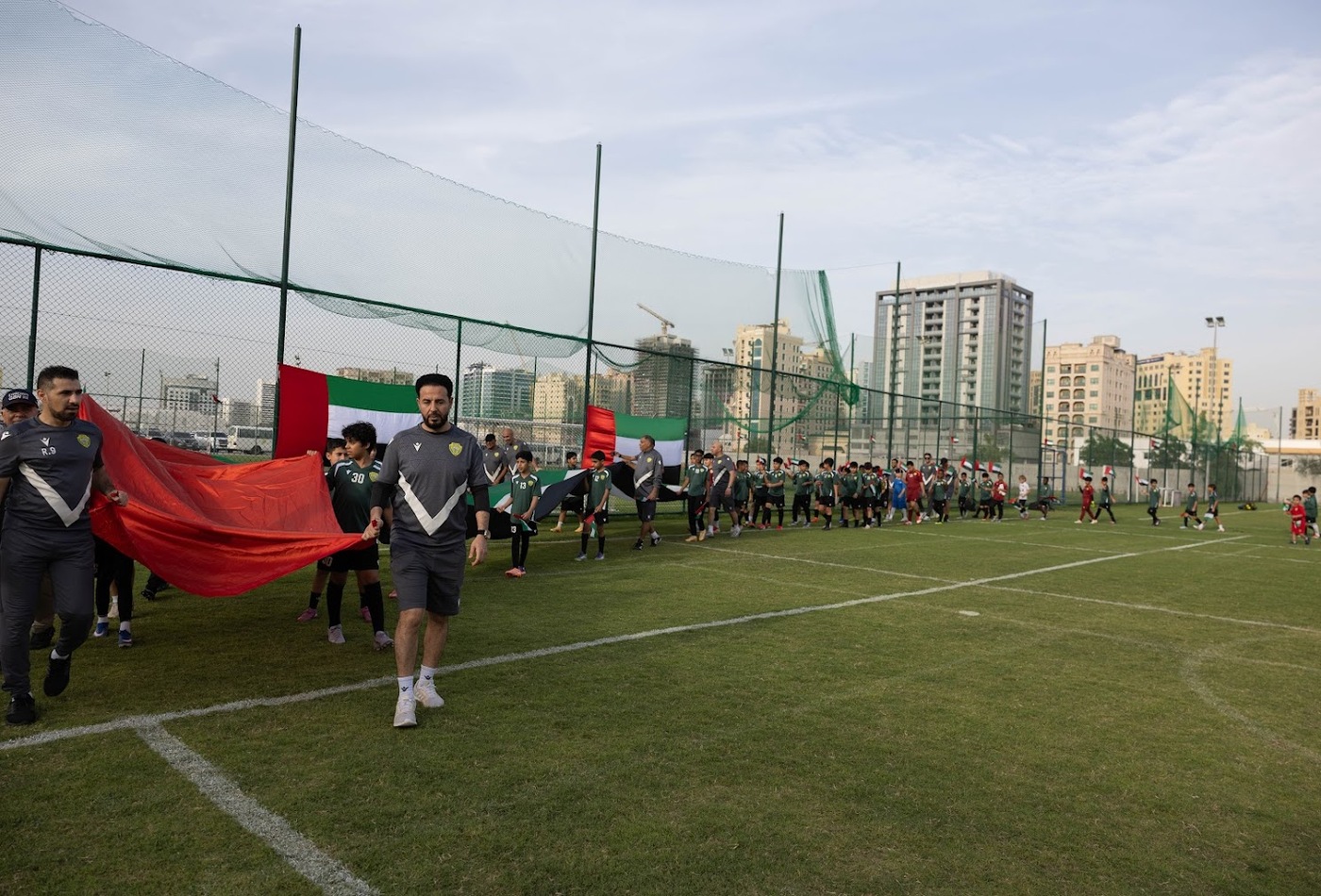 Al Wasl Academy organizes a UAE Flag-raising event and promotes values of loyalty and belonging