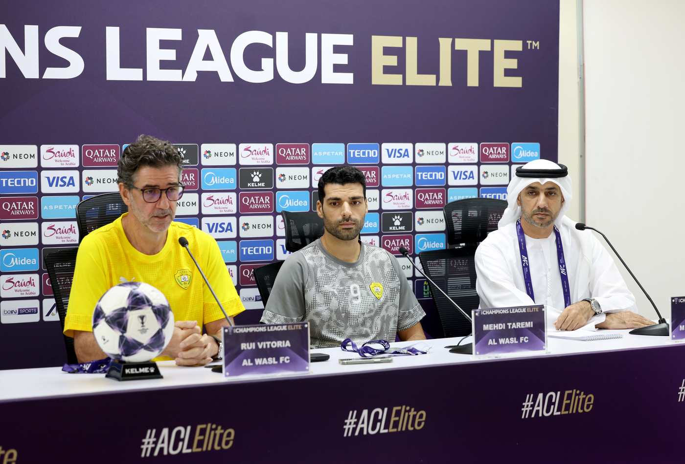 Pre-Match Press Conference: Al Wasl vs. Al Ahli of  Saudi Arabia