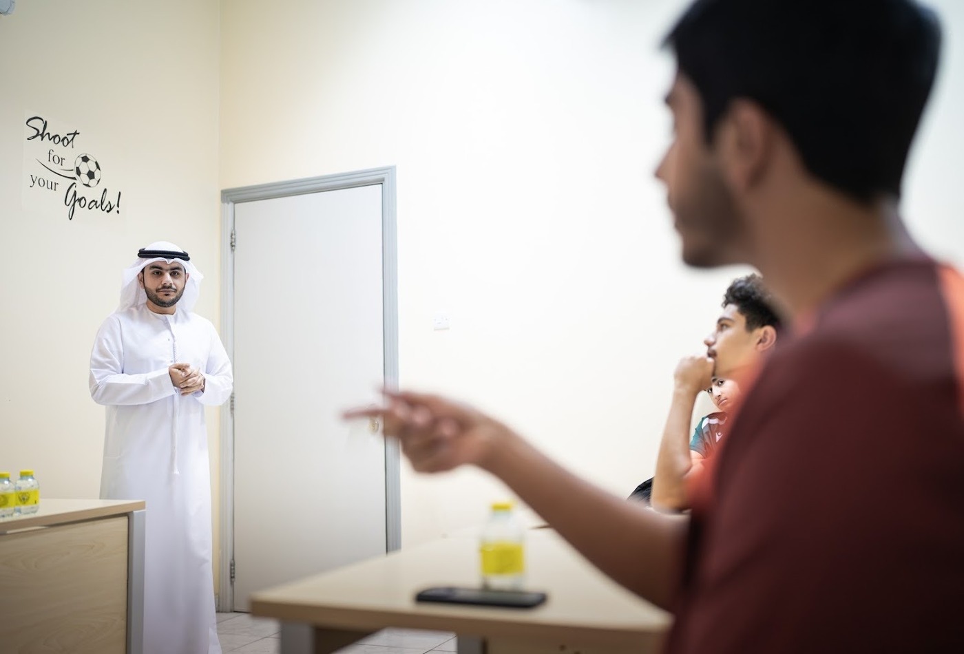 Media Training Workshop for Al Wasl Academy Players in Cooperation with the UAE Pro League