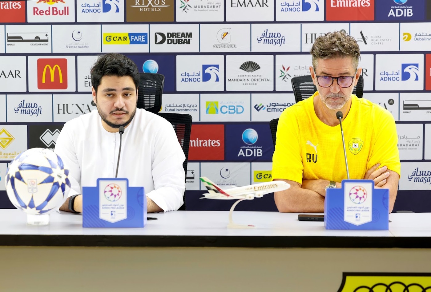 المؤتمر الصحفي ما قبل مباراة الوصل وكلباء