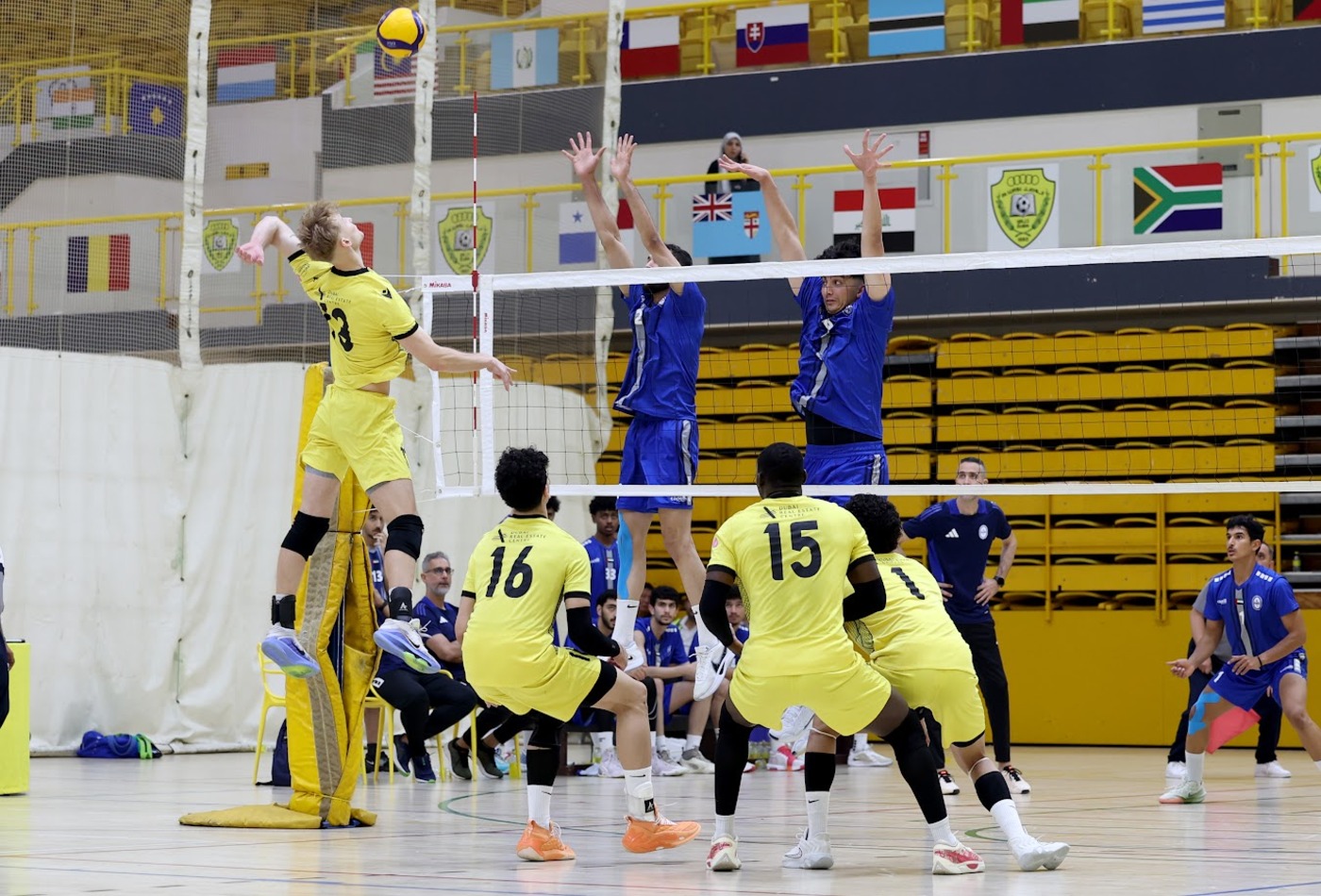 Al Wasl youth team win the volleyball league title