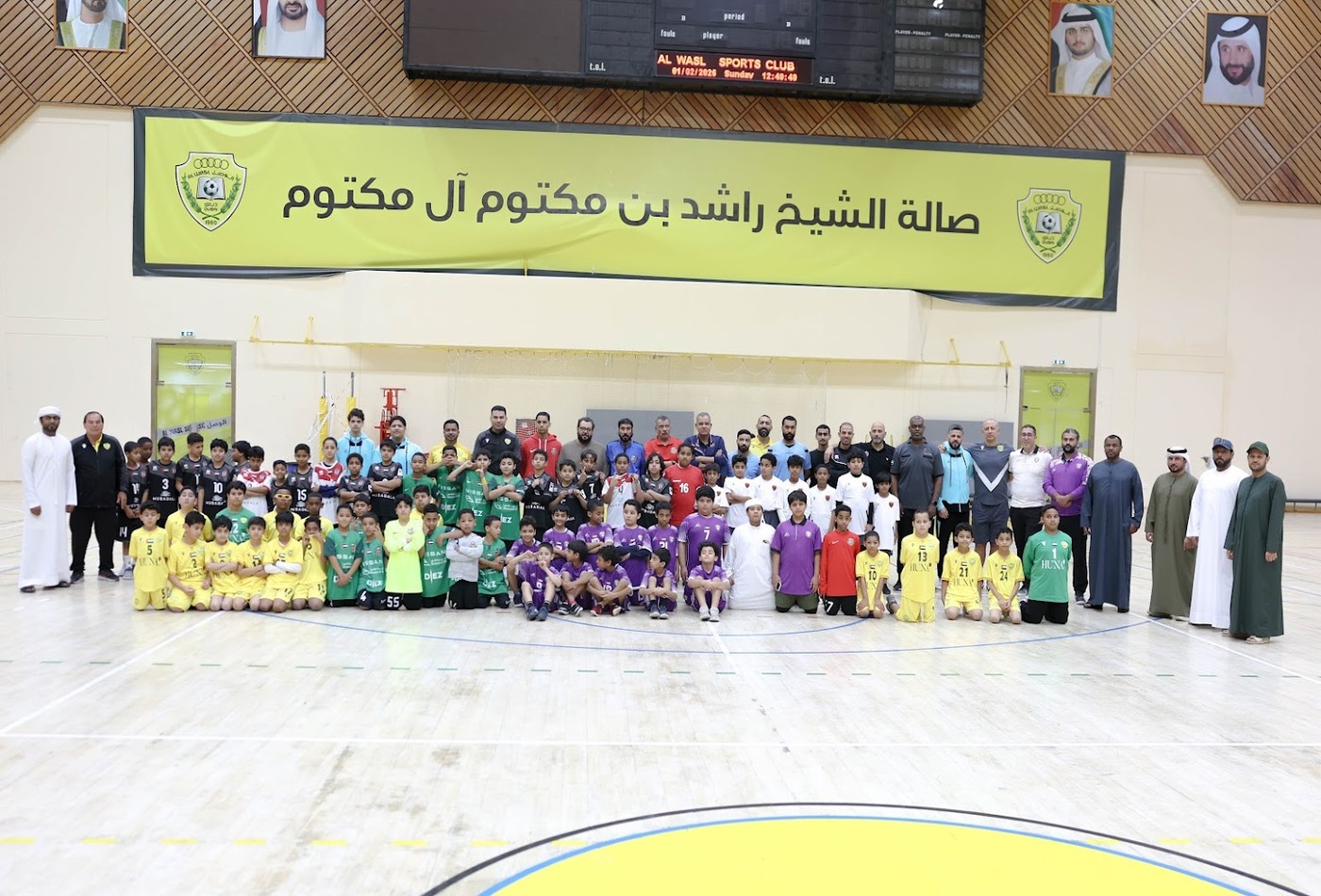 الوصل يحتضن مهرجان كرة اليد لفئة البراعم «ب» 