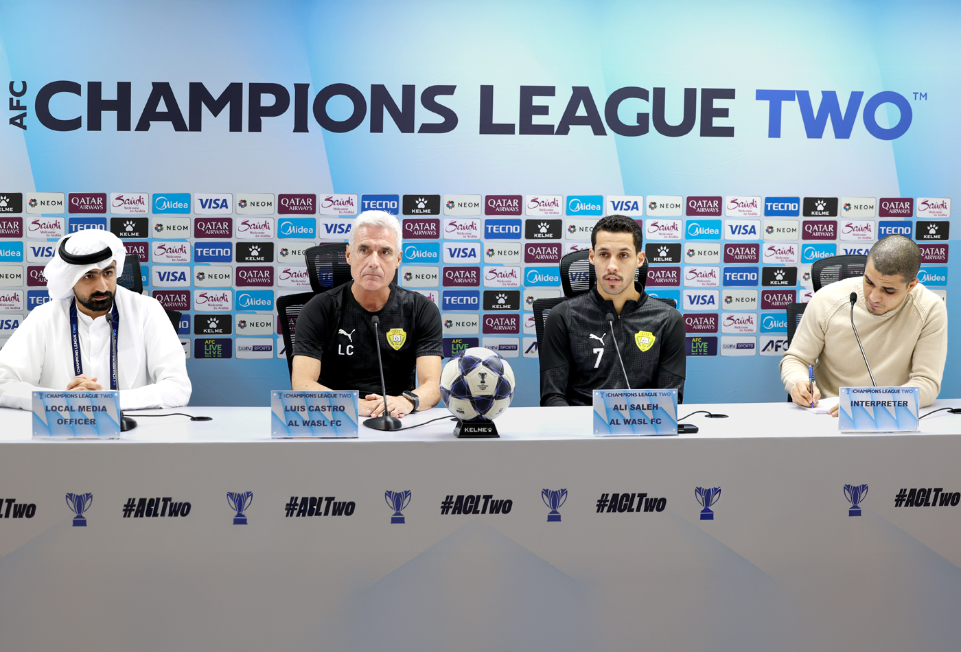 Castro: Our goal is to achieve victory against Al Muharraq.. and Ali Saleh: We will make sure to play a good match