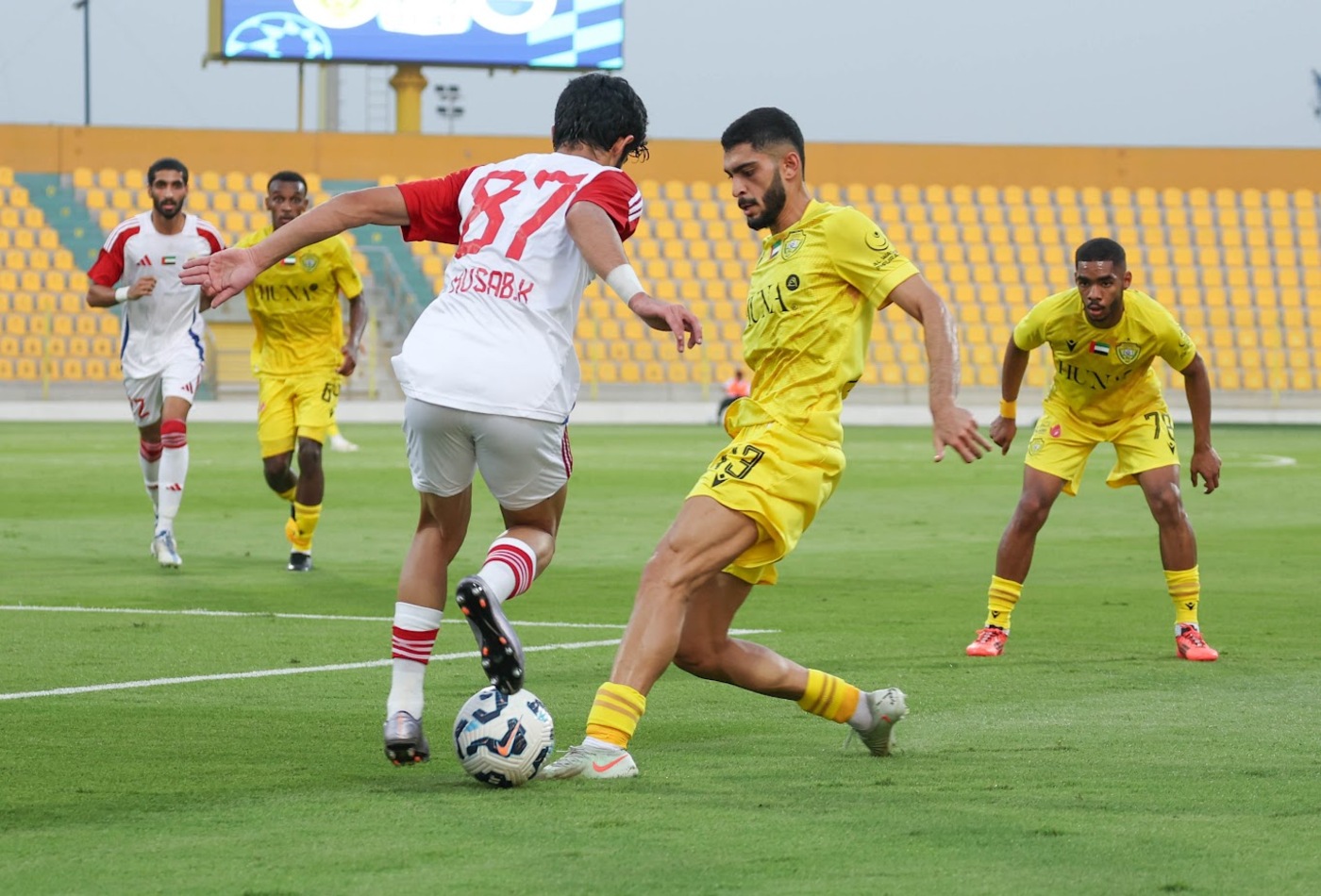 Al Wasl and Sharjah Draw 2-2 in the Pro League Under 23 years