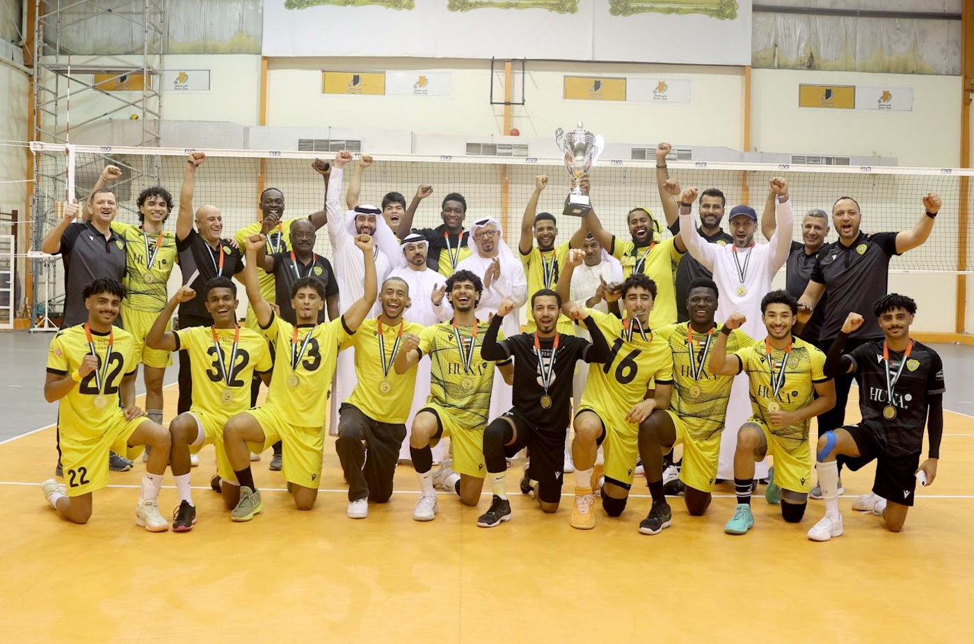 Al Wasl crowned champions of Youth Volleyball Cup