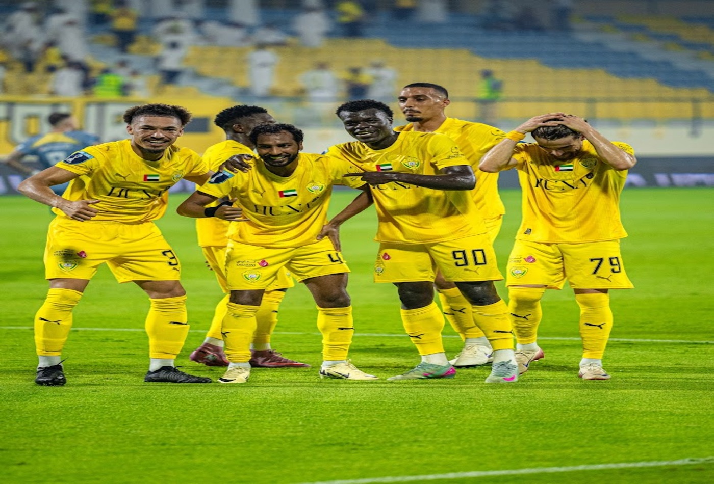 خماسية وصلاوية في افتتاح كأس مصرف أبوظبي الإسلامي
