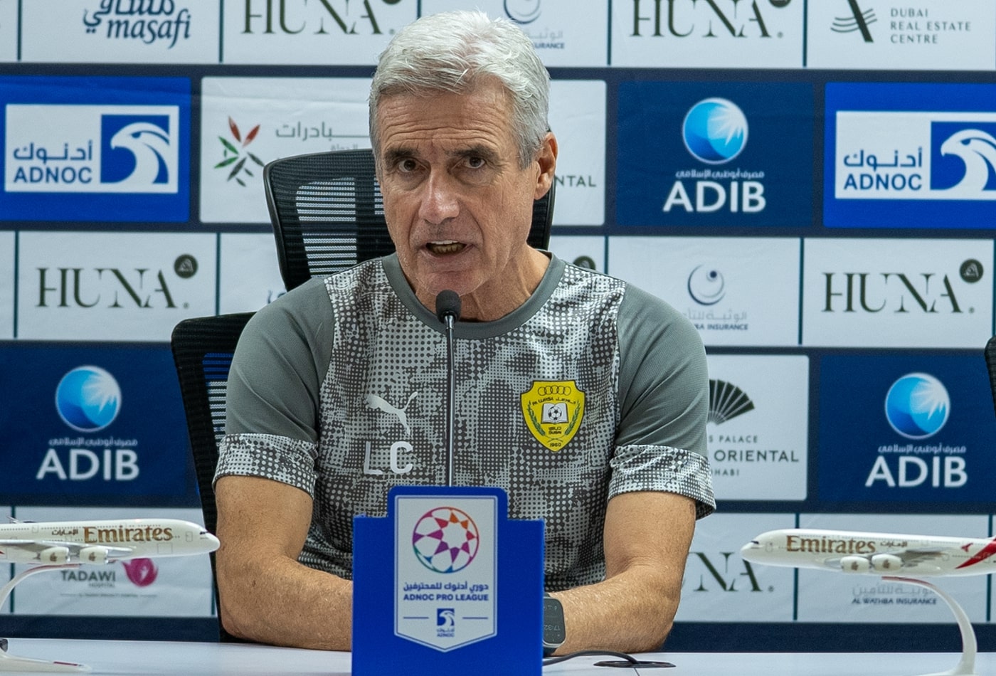 Al Wasl vs. Khorfakkan pre-match press conference