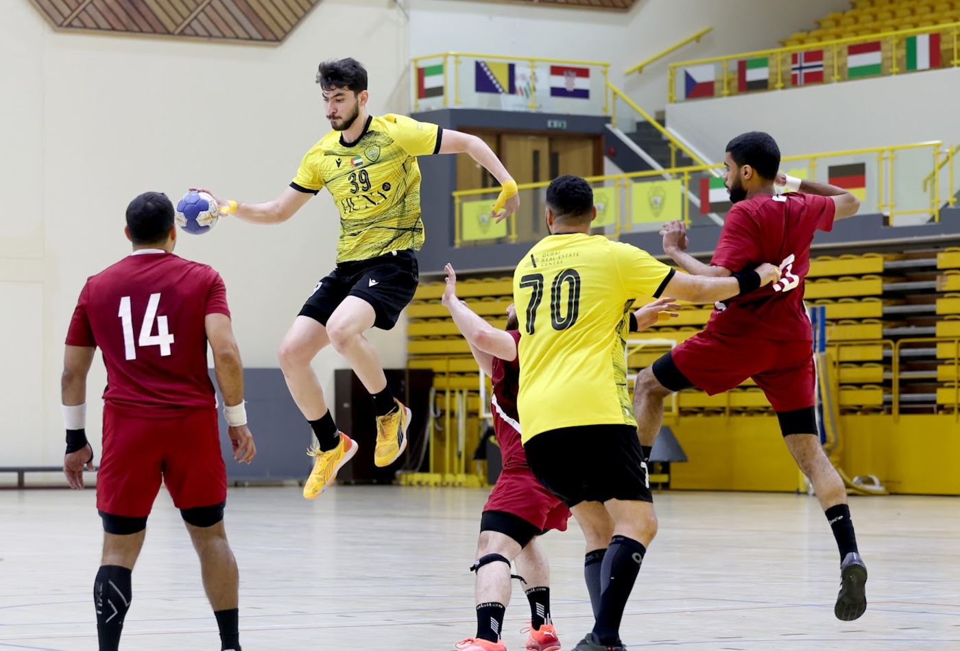 Al Wasl men's handball team defeats Al Wahda in the league