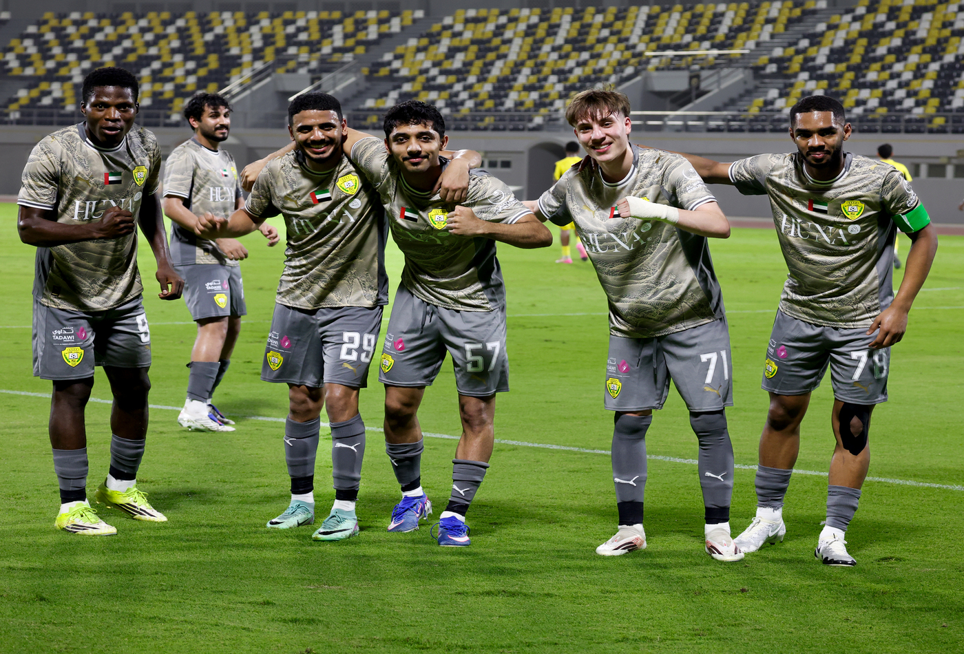 فوز رديف الوصل على كلباء 5-3