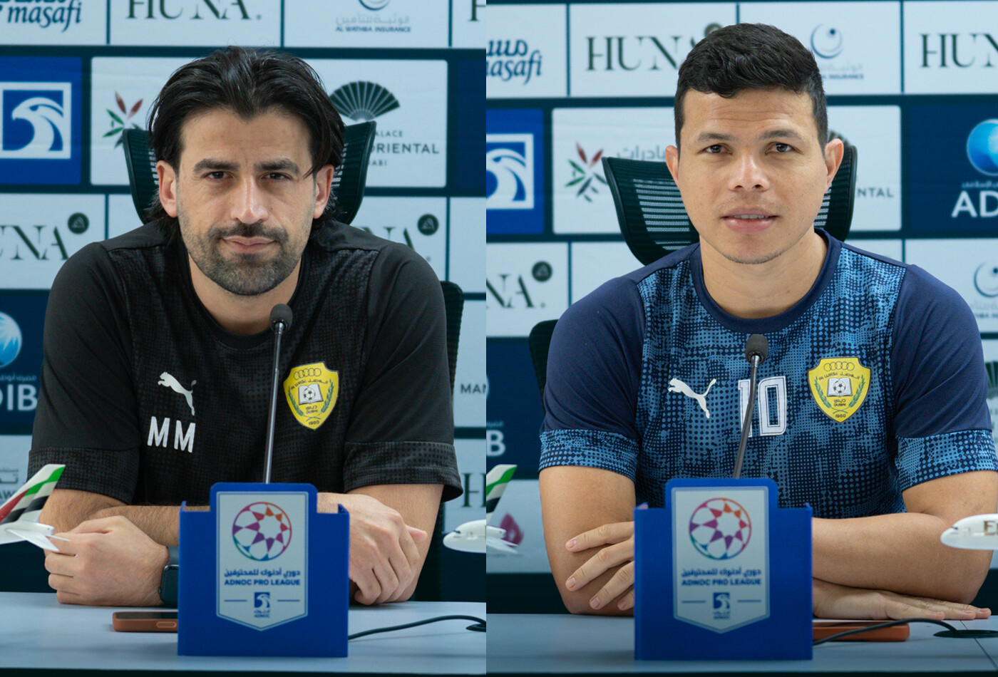 المؤتمر الصحفي قبل مباراة الوصل والنصر