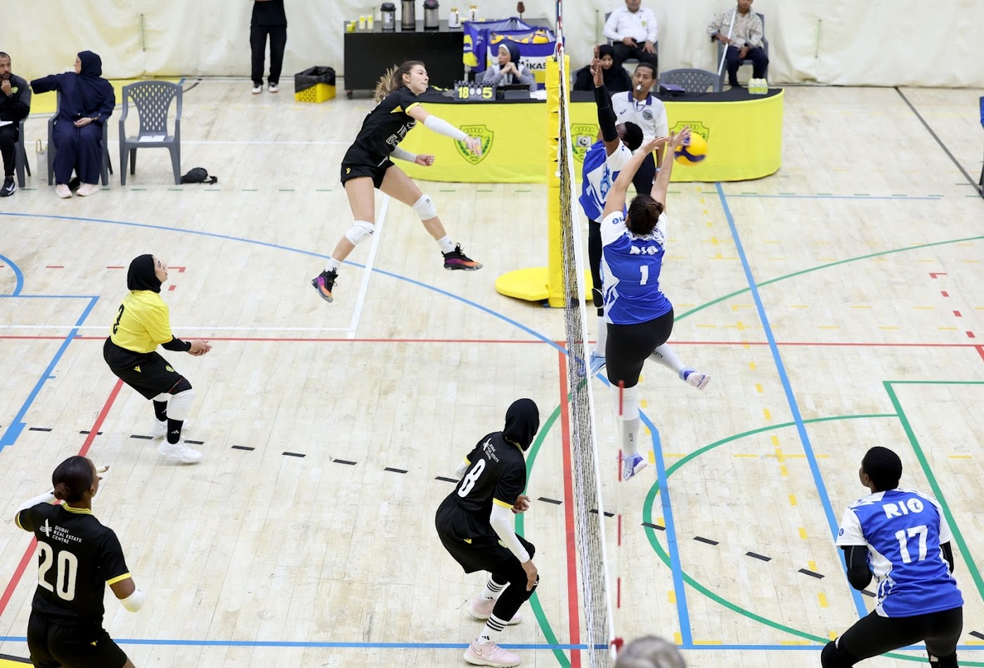 Al Wasl defeat Rio Academy in the Women’s Volleyball League