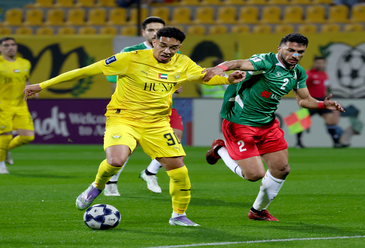 Al Wasl defeats Al Wehdat with a double in The AFC Champions League 2