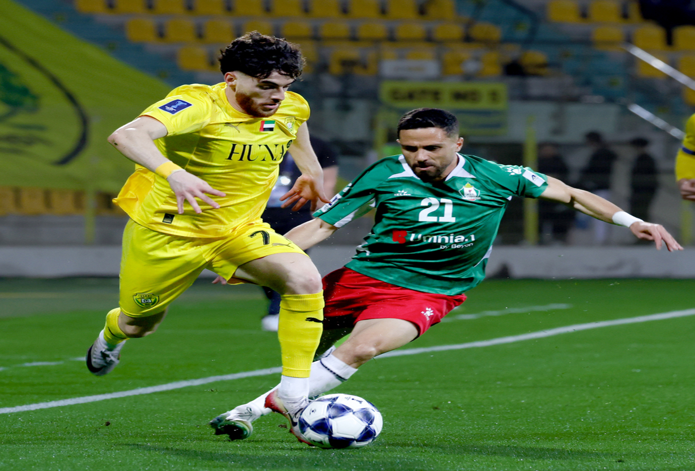 Al Wasl defeats Al Wehdat with a double in The AFC Champions League 2