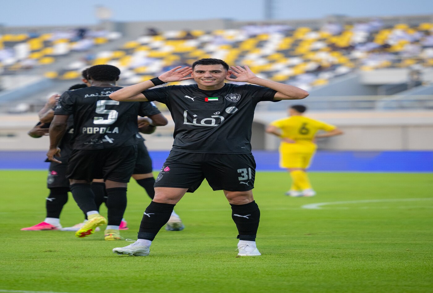 الوصل ينتصر بثلاثية نظيفة في كلباء