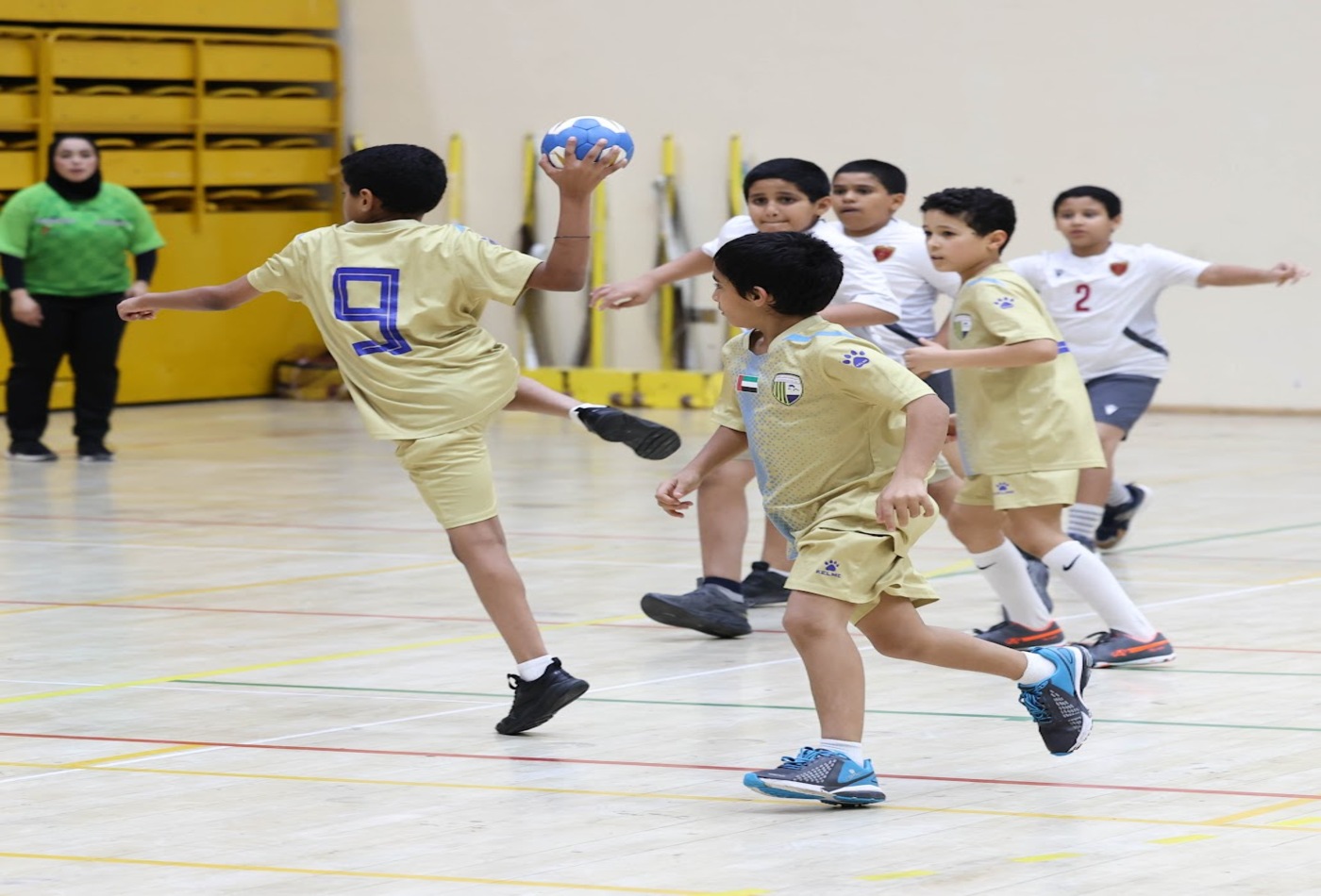 Al Wasl Hosts the (A) Juniors Handball Festival