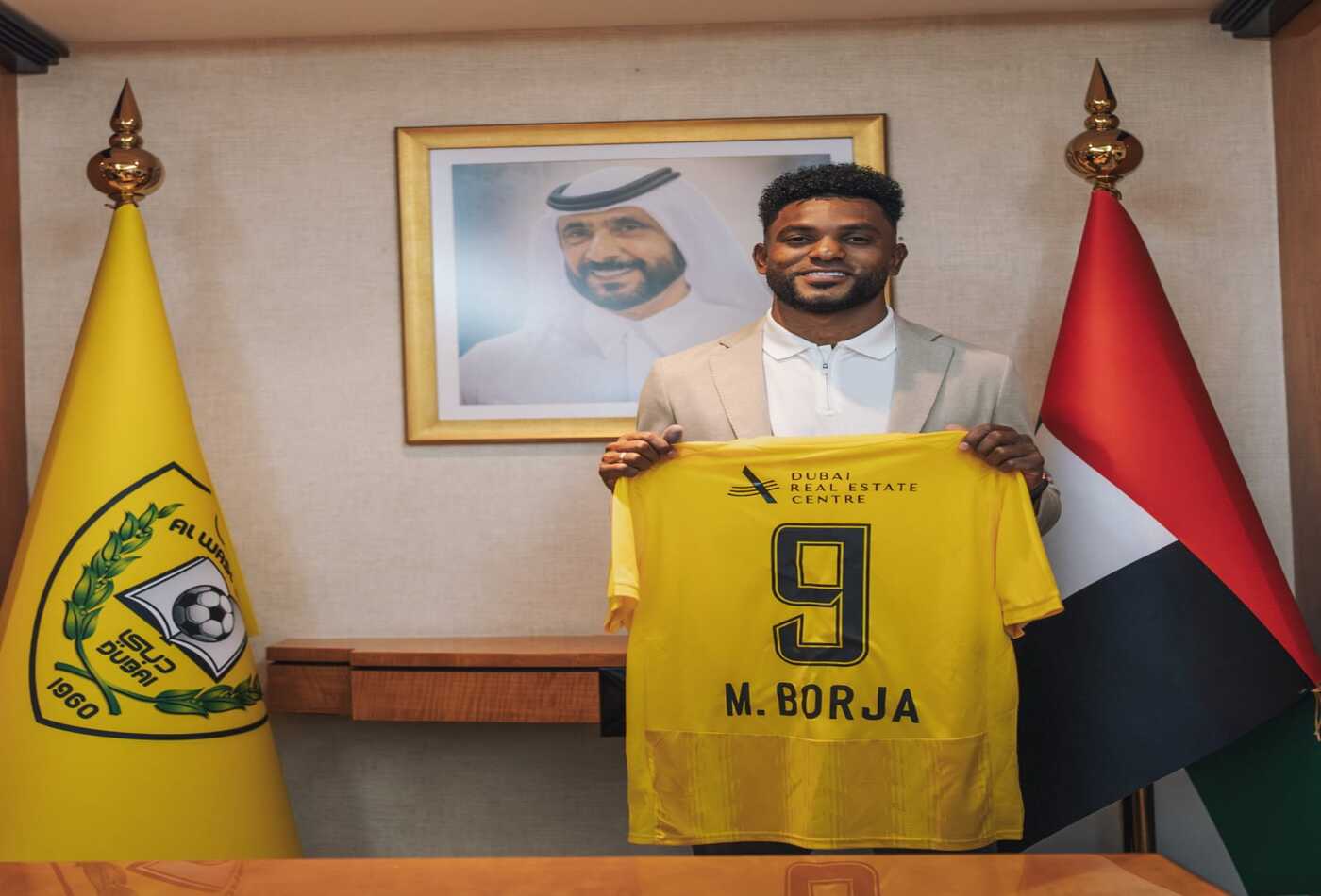 Colombian striker Miguel Borja joins Al Wasl