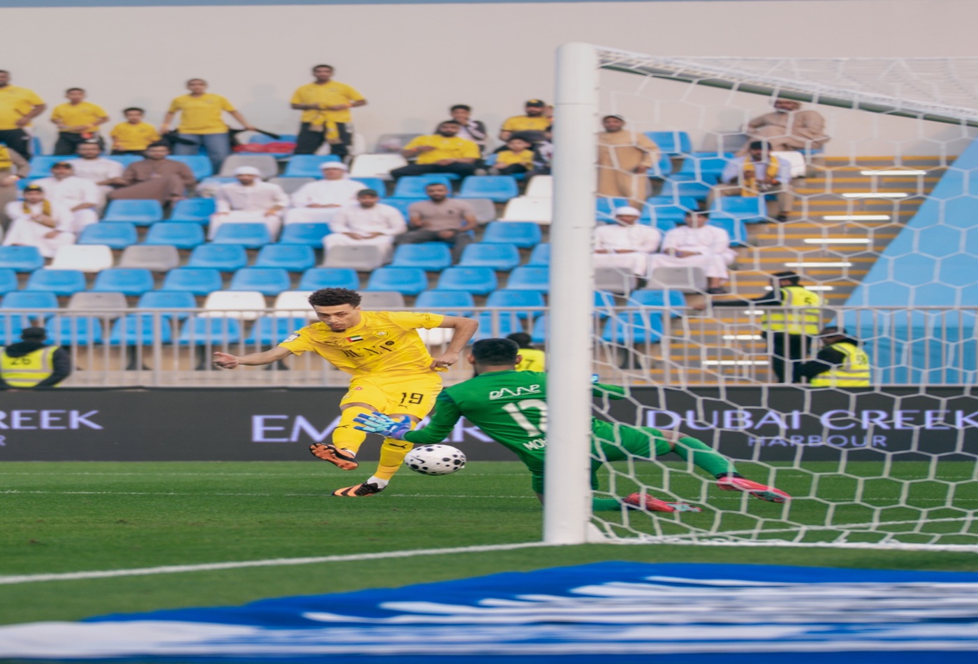 الوصل يحصد النقاط الثلاث في استاد دبا