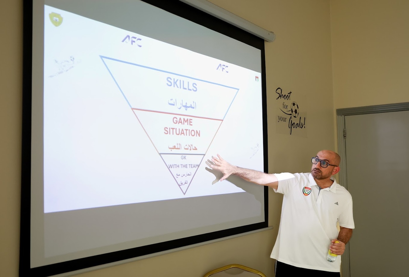 Al Wasl hosts a goalkeeping coaches  workshop in cooperation with the UAE Football Association