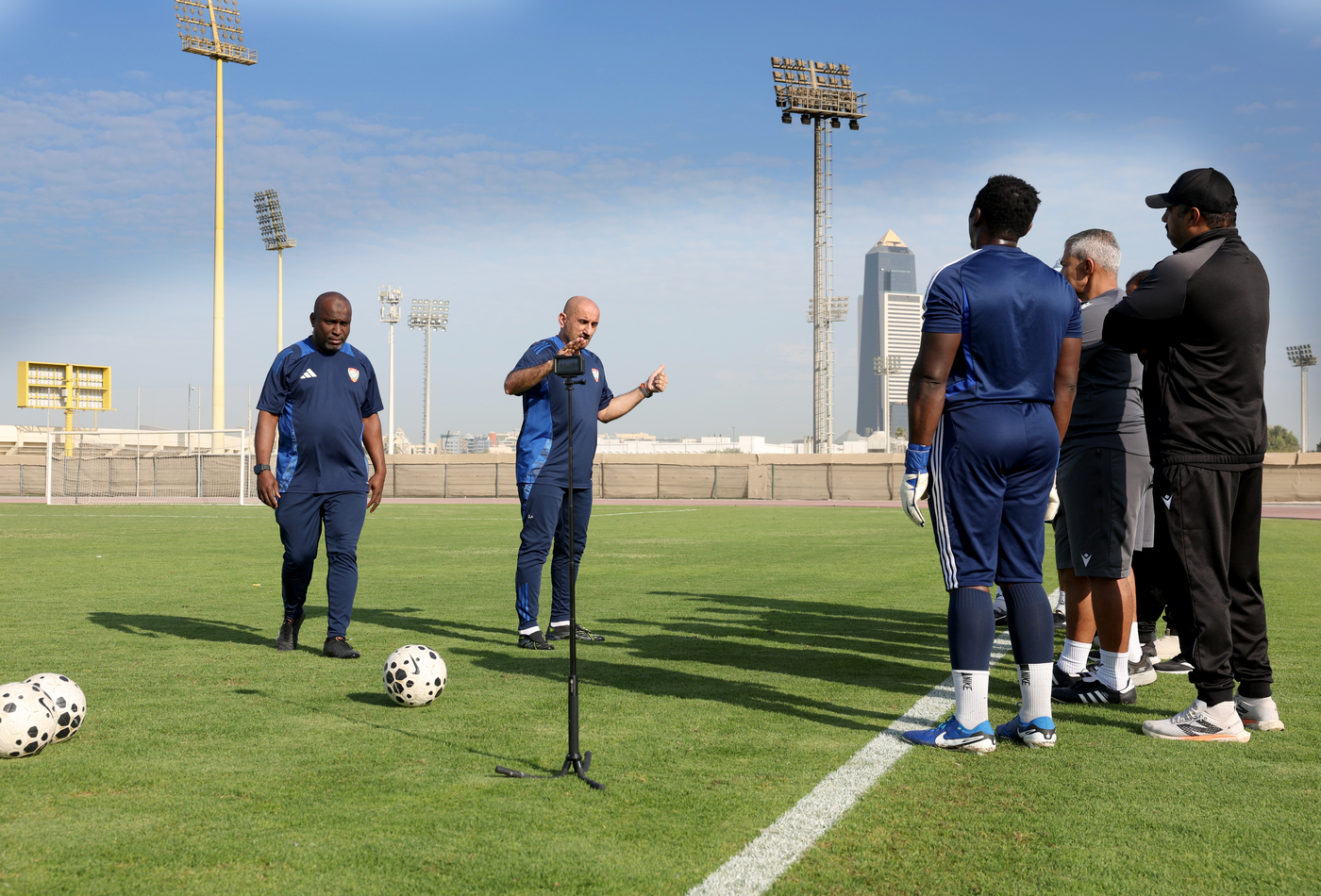 ورشة لمدربي حراس المرمى في أكاديمية الوصل بالتعاون مع اتحاد الإمارات لكرة القدم
